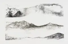 Lyn Smuts, Songlines, lithograph and etching on paper