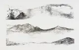 Lyn Smuts, Songlines, lithograph and etching on paper
