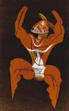 Shaka's Victory Dance by Cecil Skotnes, colour woodcut on paper, sold Oct 2022