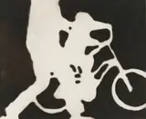 Fiona Pole, Bicycle, etching on paper