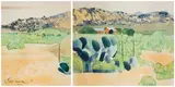 Ulrich Schwanecke, Diptych Landscape