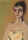 Carl Büchner, Portrait of a Woman
