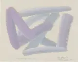 Christo Coetzee, Paedomorphic Structure – Siren 2 (Homage to Michel Tapié de Céleyran, Paris 56), oil on paper