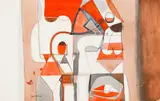 Sidney Goldblatt, Red Abstract