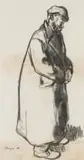 François Krige, Old Man (Krisjan) in Overcoat