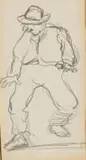 Camille Pissarro, Dancing Figure