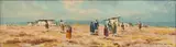 Otto Klar, Landscape with Figures