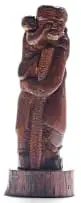 Jack Lugg, Playful Child, carved wood