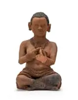Seated Woman by Noria Mabasa, terracotta, offered Oct 2022