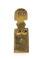 Pancho Guedes, Female Figure, brass