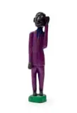 Collen Maswanganyi, Pastor, carved and painted wood