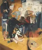 Eben van der Merwe, Blou en Oker Nostalgie (Blue and Ochre Nostalgia)