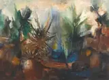 Paul du Toit, Landskap met Bome (Landscape with Trees)
