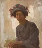Frans Oerder, Portret van 'n Dame (Portrait of a Lady)