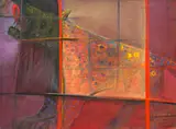 Marcella de Boom, Dieretuin (Zoo), acrylic on board