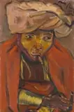 Irma Stern, Pondo Vrou met Pyp (Pondo Woman with Pipe)