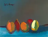 Carl Büchner, Stillewe met Vrugte (Still Life with Fruit)