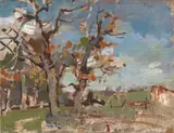 Gregoire Boonzaier, Eikebome, Herfs, Elgin (Oak Trees, Autumn, Elgin)