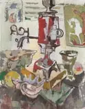 Gregoire Boonzaier, Samovar and White Horse