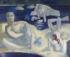 Michael Pettit, Slow time, oil on canvas
