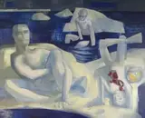 Michael Pettit, Slow time, oil on canvas