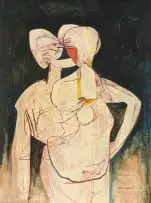 Fred Schimmel, Figures, acrylic on board
