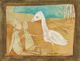Fred Schimmel, Two Figures and a Bird