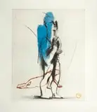Deborah Bell, Ulysses III, 2006, drypoint, etching and aquatint etching on paper