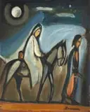 Pranas Domšaitis, The Flight to Egypt