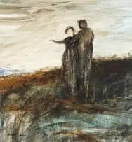 Maeve Dewar, The Promise, oil on card