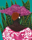 Selloane Moeti, iSwazi elihle, oil paint and clay
