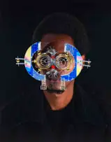Cyrus Kabiru, Macho Nne 07 (Ireland Mask), 2014, pigment ink on HP premium satin photographic paper on a diasec mount