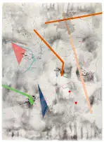Mongezi Ncaphayi, Obsession, Indian ink and watercolour on cotton paper