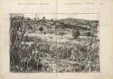 William Kentridge, Untitled (1), charcoal and coloured pencil on ledger book paper from the Central Administration Mine Cash Book 1906