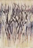 Hartebeest in Browns and Purple by Theresa Musoke, 1999, oil on canvas, offered Feb 2023