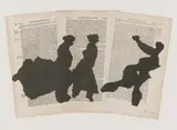Procession by William Kentridge, lithograph with chine collé, sold Jul 2022