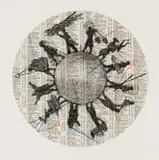 Procession by William Kentridge, lithograph and chine collé on paper, sold Jul 2022