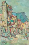 Gregoire Boonzaier, Table Mountain from Cape Town Street
