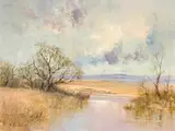 Christopher Tugwell, Trees along a River Bank