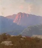 Jan Ernst Abraham Volschenk, Mountain Landscape