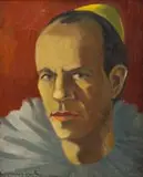 Maurice van Essche, Self Portrait as a Clown