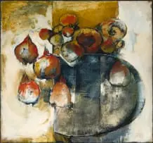 Granate by Michael Heyns, oil on canvas, sold Nov 2022