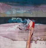 George Boys, Abstract in Blue and Purple