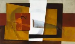 Marlene Von Dürckheim, Study: Violin, oil on canvas