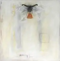 Heike Allerton-Davies, Inward, mixed media on canvas
