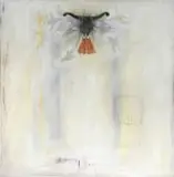 Heike Allerton-Davies, Inward, mixed media on canvas
