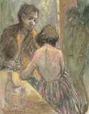 Alexander Rose-Innes, A Couple at a Pub