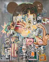 Asha Zero, Ibbi Micro, 2009, acrylic on board