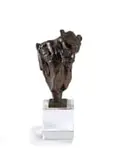 Dylan Lewis, Leopard Bust VIII Maquette (S201)
