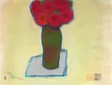Pieter van der Westhuizen, Flowers in a Vase